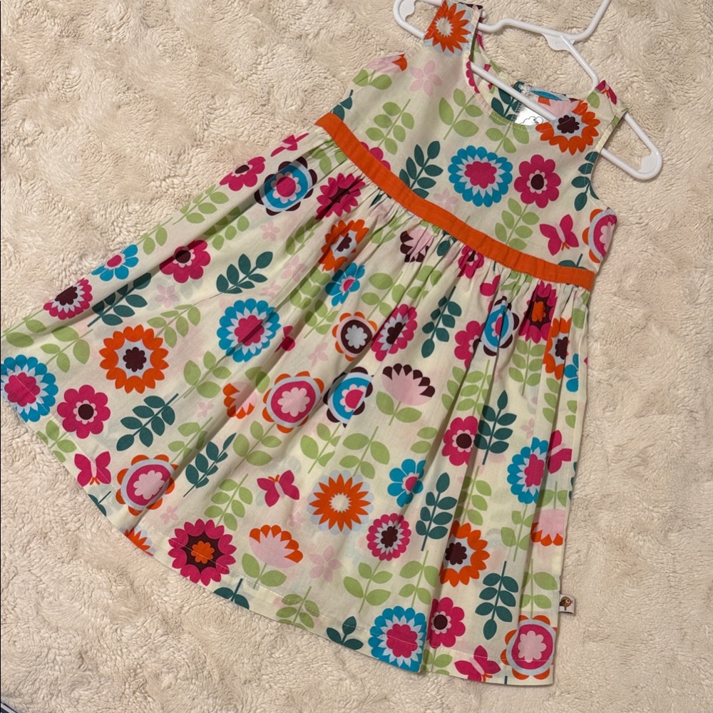 Tiny Tillia - Colorful Floral Kids Dress